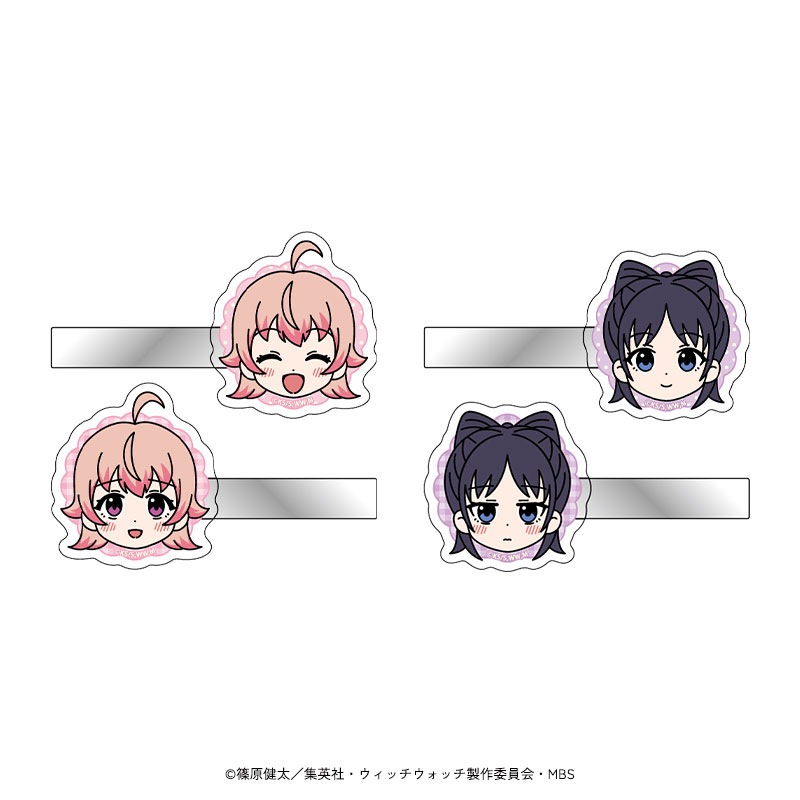 ヘアアクリルクリップセット(2個入り) ROUND1コラボver.（全2種 